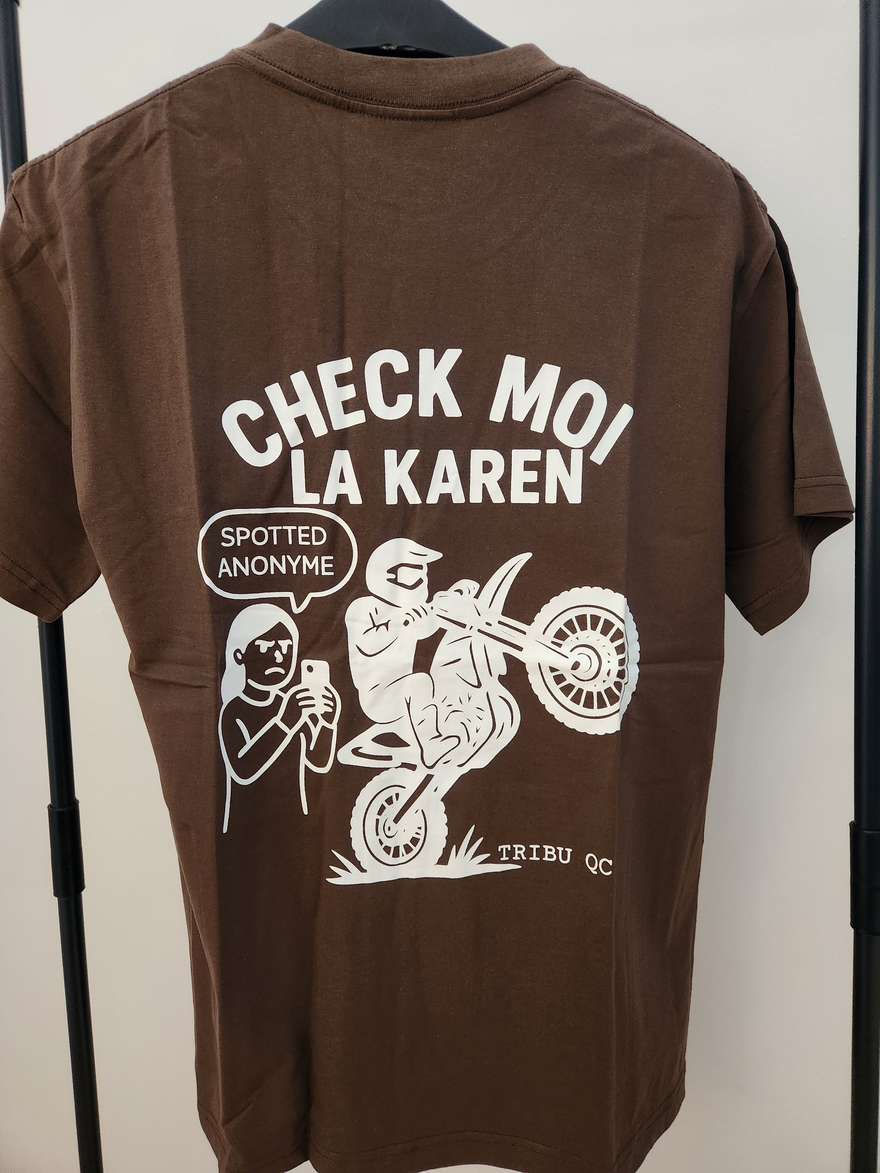 T-Shirt CHECK MOI LA KAREN